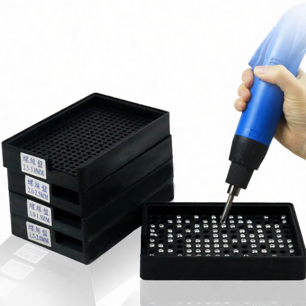 Tech Accessories For Laptop - ถาดจัดระเบียบสกรูอเนกประสงค์ สำหรับซ่อมสมาร์ทโฟนและแล็ปท็อป แผ่นเก็บอุปกรณ์ฮาร์ดแวร์พลาสติกป้องกันไฟฟ้าสถิต