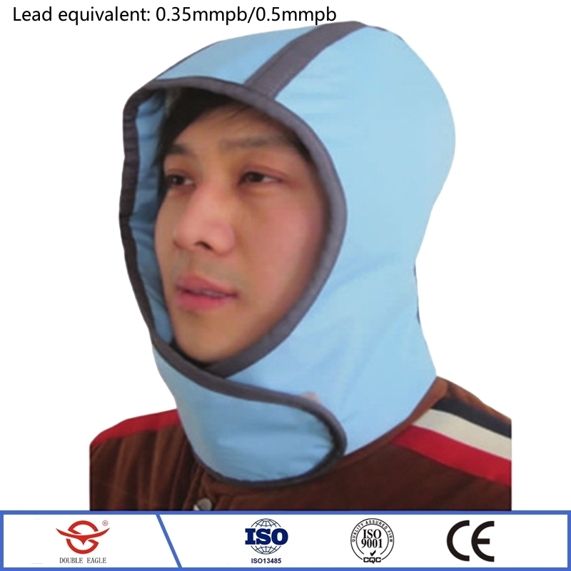 Xray Tech Accessories - หมวกตะกั่วป้องกันรังสีเอกซ์แบบน้ำหนักเบาพิเศษ 0.35/0.5 มม. พร้อมแถบเวลโครปรับขนาดได้ หมวกตะกั่วสำหรับงานรังสีวิทยาแบบนุ่มพิเศษ