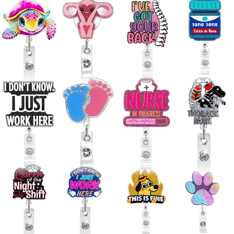 Xray Tech Accessories - ขายร้อน 1 ชิ้นอะนิเมะ Glitter อะคริลิค Retractable