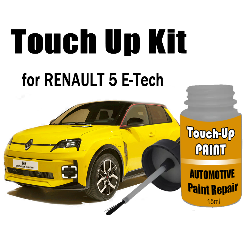 Tech Accessories Store - ชุดสีทาซ่อมรถยนต์ (พร้อมแปรง) สำหรับ RENAULT 5 E-Tech