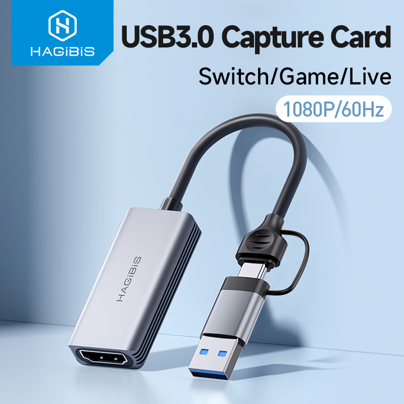 Usb C To Hdmi - การ์ดบันทึกวิดีโอ Hagibis USB 3.0 รองรับ HDMI