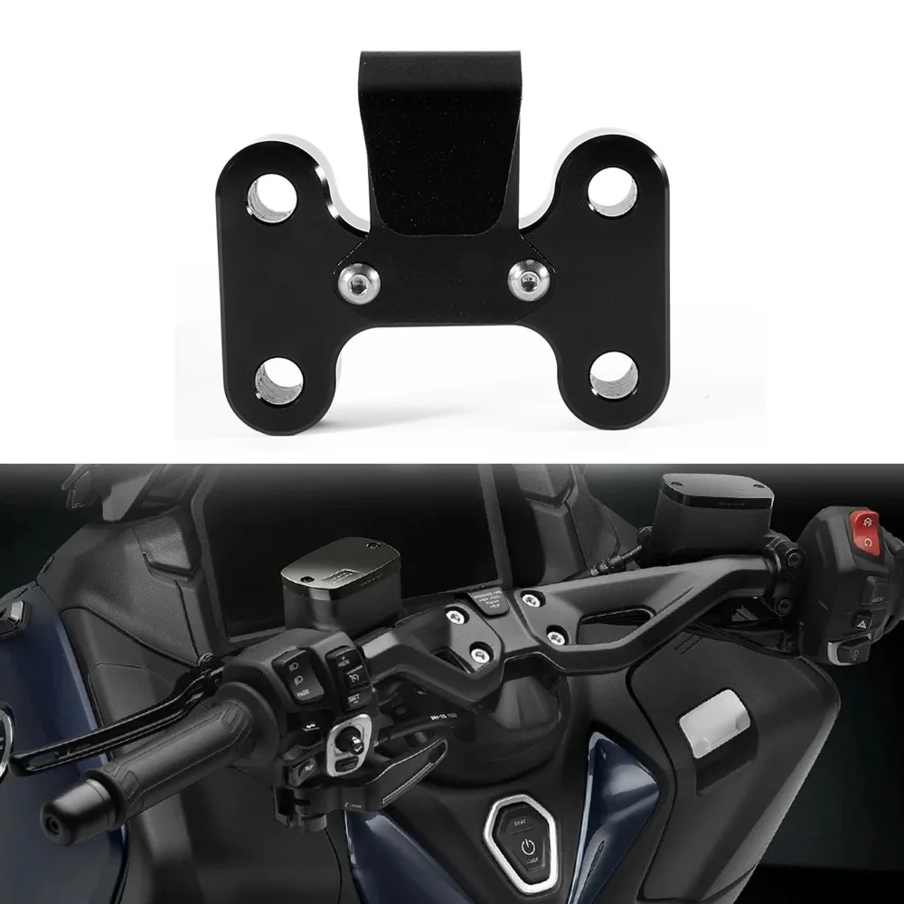 Tech Accessories Store - อุปกรณ์เสริมมอเตอร์ไซค์ ตัวยึดแฮนด์บาร์ แคลมป์อะแดปเตอร์สำหรับ Yamaha Tmax 560