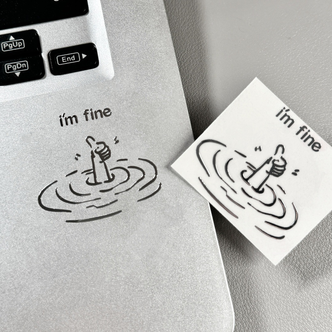 Tech Accessories For Laptop - 5/10 ชิ้น สติกเกอร์สไตล์ตลกขบขัน ฉลาดเล่นคำ ด้วยดีไซน์ 