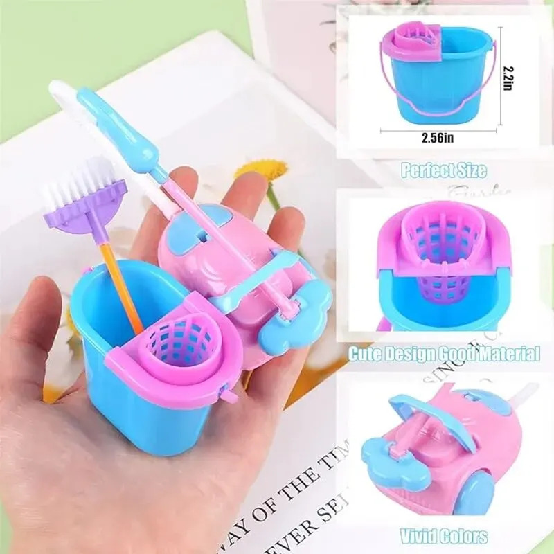 ชุดอุปกรณ์ทำความสะอาดบ้านตุ๊กต - Tech House Accessories บทวิจารณ์และราคา