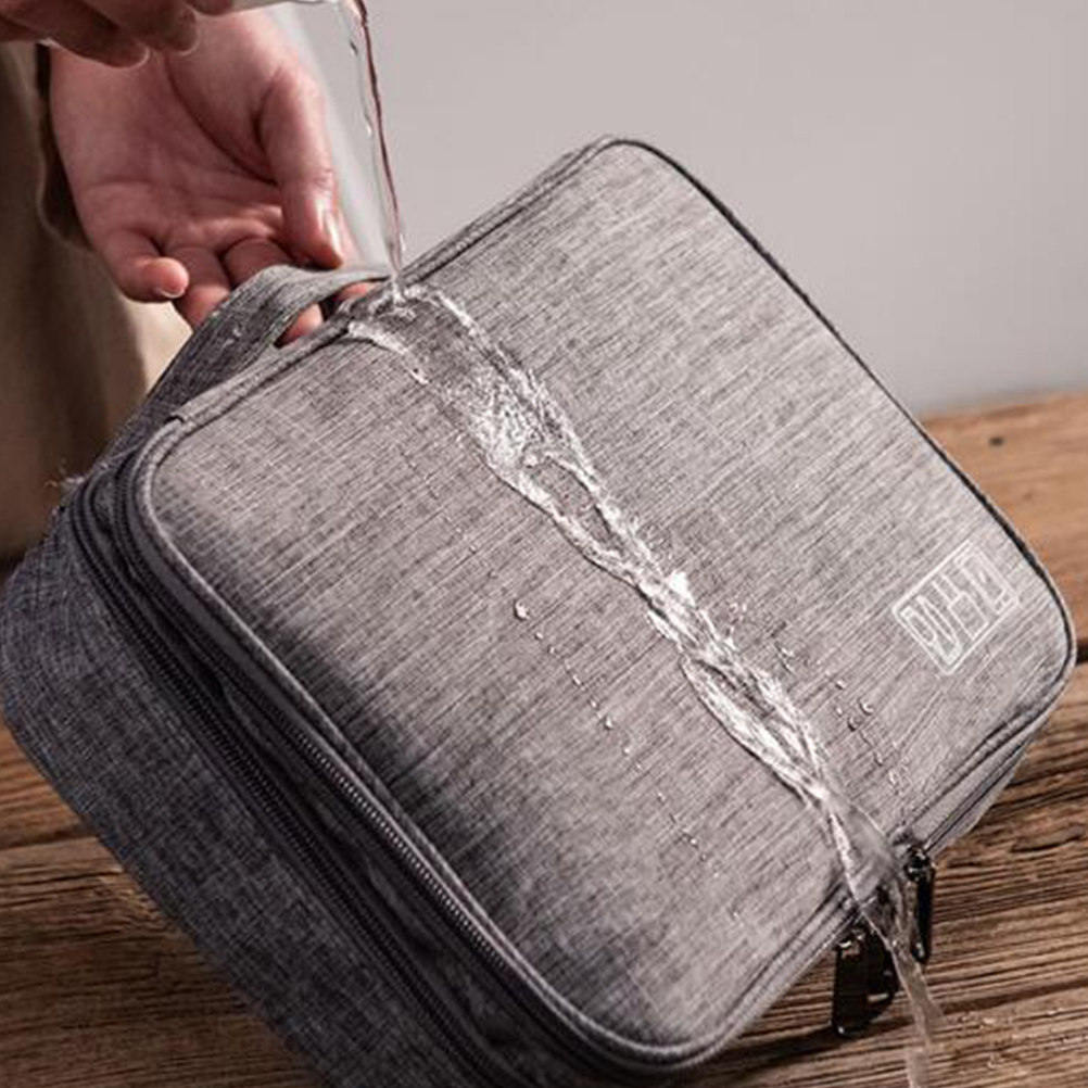 กระเป๋าจัดระเบียบอุปกรณ์ดิจิทั - Tech Accessories Travel Organizer Pouch บทวิจารณ์และราคา