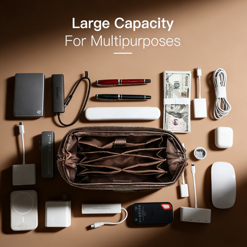 กระเป๋าเก็บของอเนกประสงค์หนังแ - Tech Accessories For Laptop บทวิจารณ์และราคา