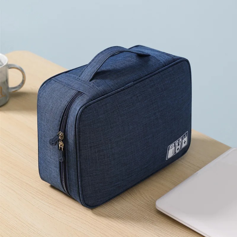 กระเป๋าจัดระเบียบสายเคเบิลสำหร - Tech Accessories Travel Organizer Pouch บทวิจารณ์และราคา