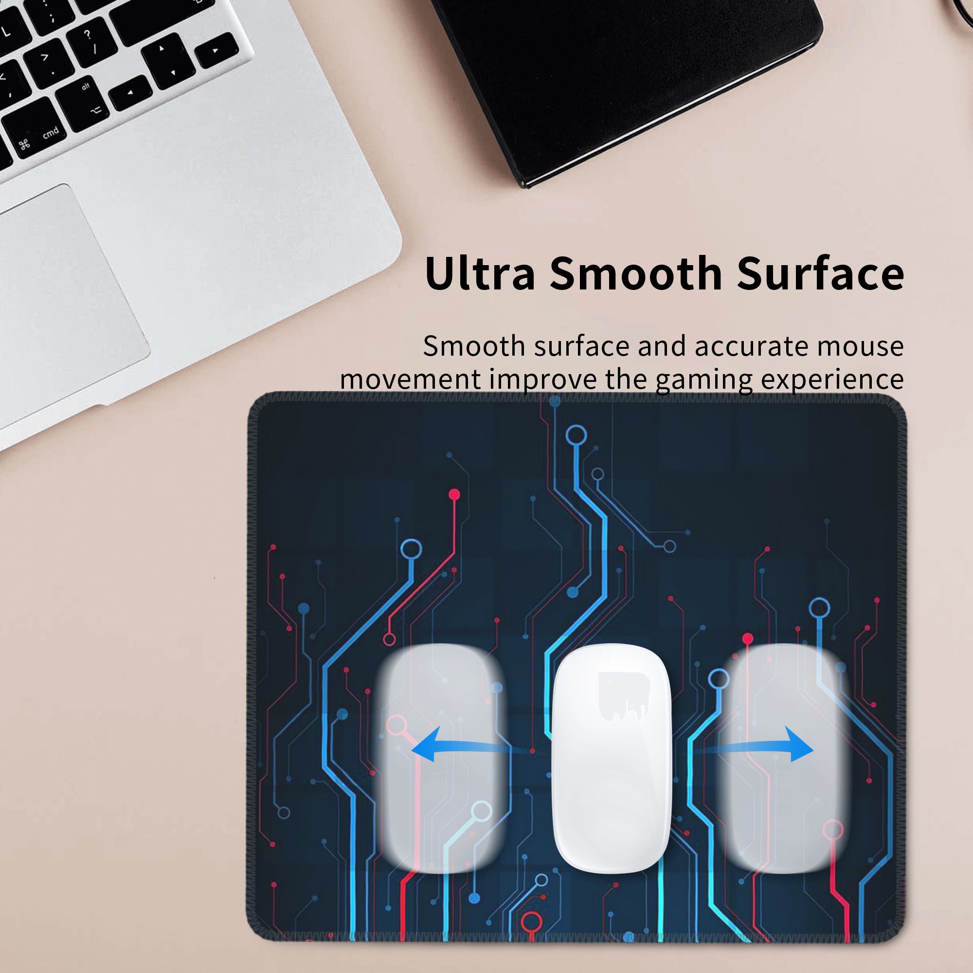 แผ่นรองเมาส์แผงวงจรไฮเทคที่ไม่ - Tech Accessories For Laptop บทวิจารณ์และราคา