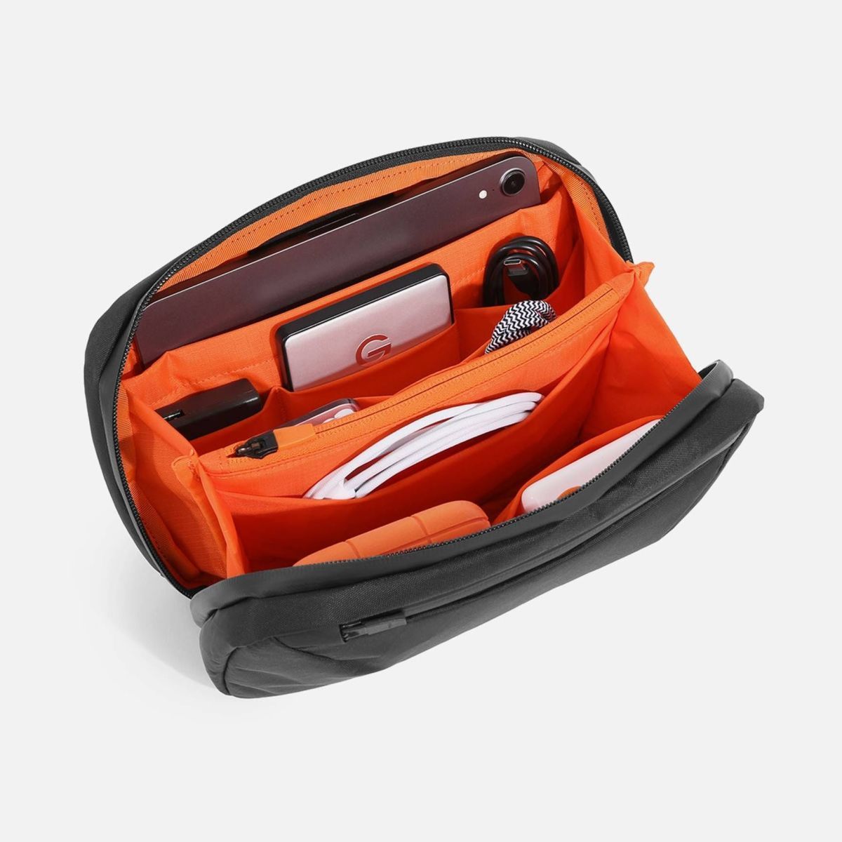 ชุดสายเคเบิล 3 X-Pac ไนลอน 2.6 - Tech Accessories Travel Organizer Pouch บทวิจารณ์และราคา