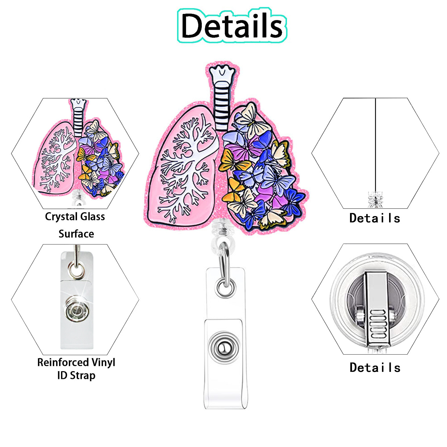 คลิปหนีบบัตรรูปหัวใจสมองและอวั - Xray Tech Accessories บทวิจารณ์และราคา