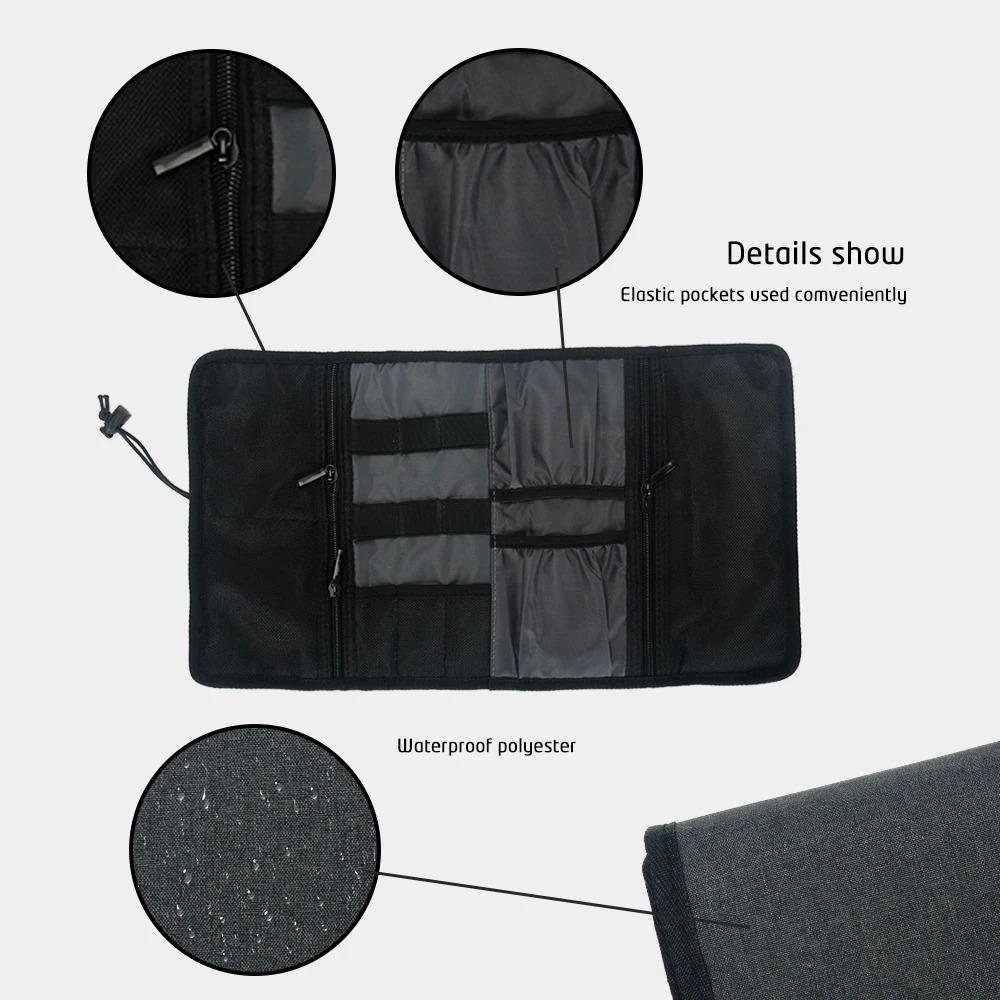 กระเป๋าใส่สายไฟออแกไนเซอร์อิเล - Tech Accessories Travel Organizer Pouch บทวิจารณ์และราคา
