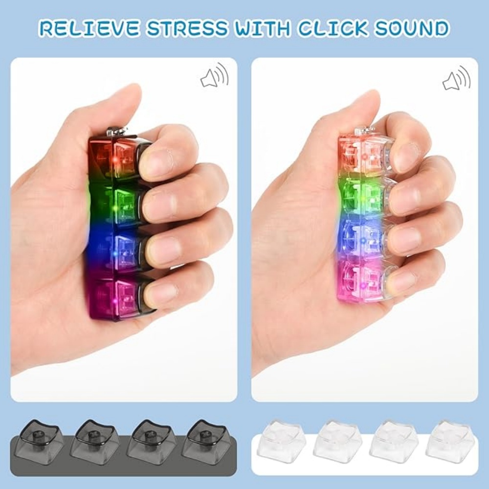 พวงกุญแจคีย์บอร์ดมีไฟ LED 1 ชิ - Tech Office Accessories บทวิจารณ์และราคา