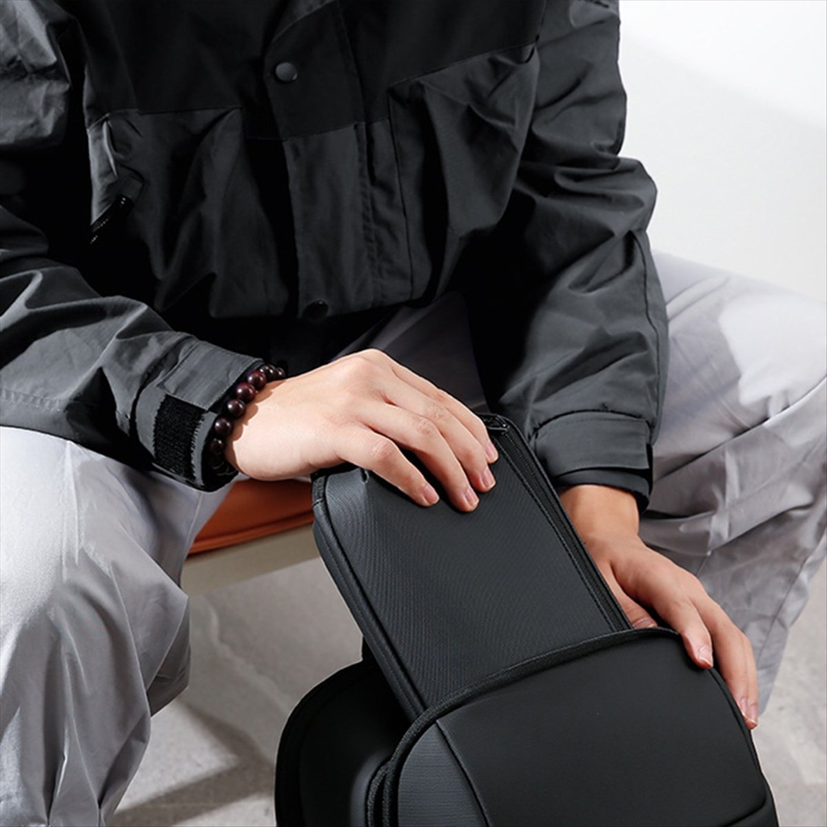 ☶ ❈ ＊ ♥ AC1578-กระเป๋าอุปกรณ์ก - Tech Accessories Travel Organizer Pouch บทวิจารณ์และราคา