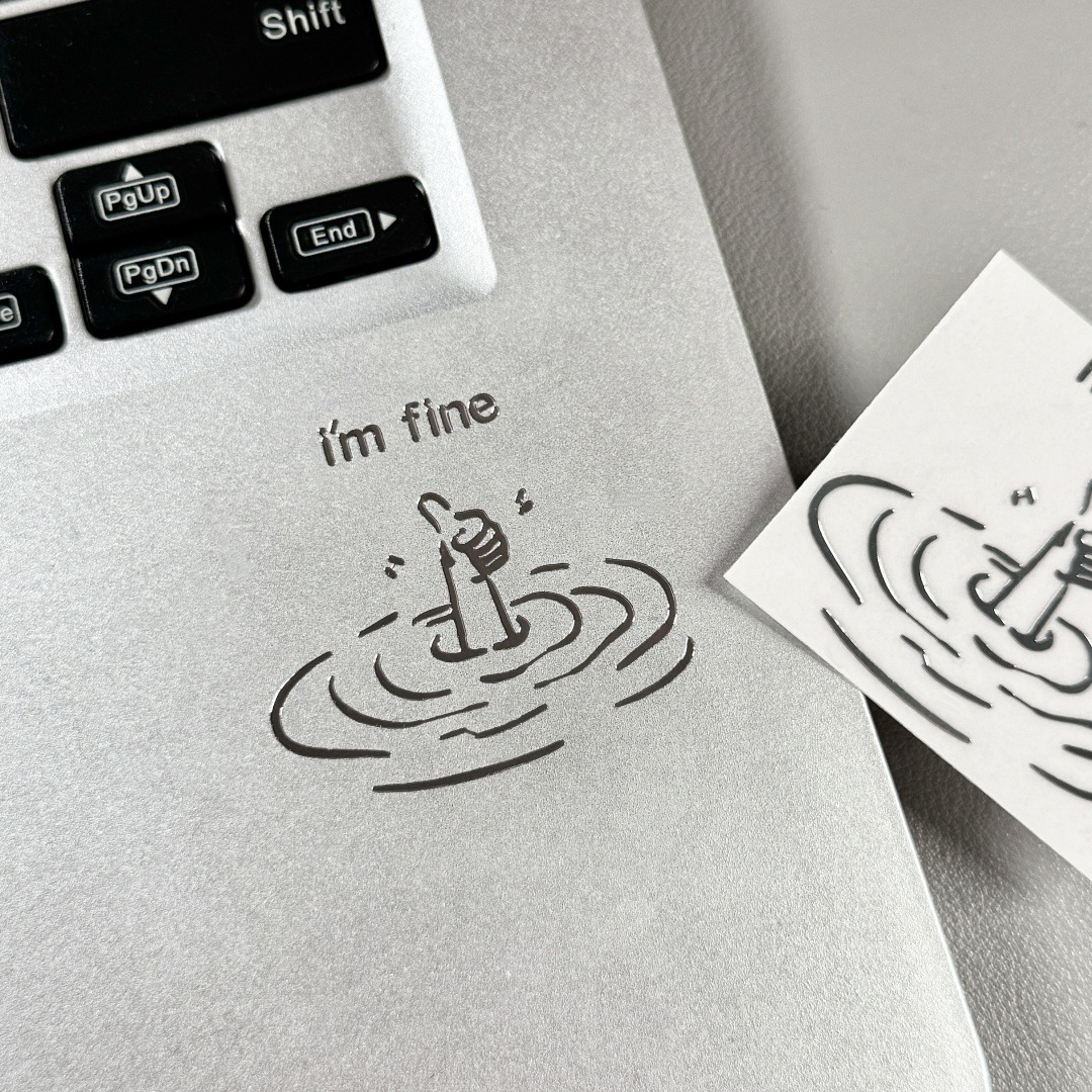 5/10 ชิ้น สติกเกอร์สไตล์ตลกขบข - Tech Accessories For Laptop บทวิจารณ์และราคา
